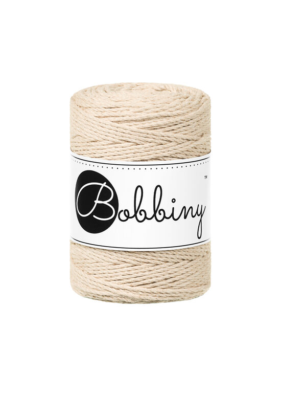 Makramē virve 3PLY - Warm Beige